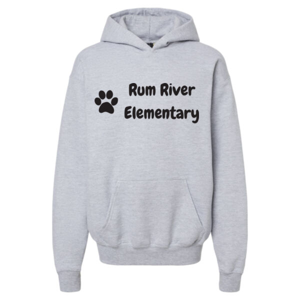 Gildan Youth Softstyle Midweight Hooded Sweatshirt - Printed Logo Thumbnail