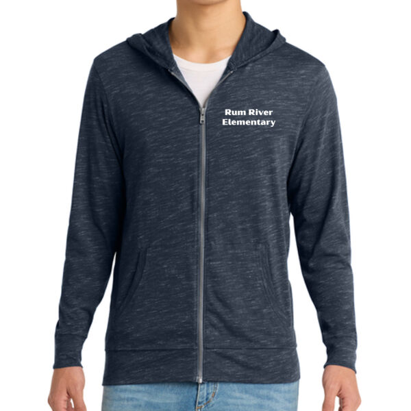 District Medal Full Zip Hoodie - Embroidered Logo Thumbnail