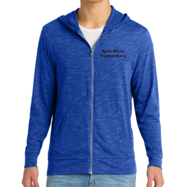 District Medal Full Zip Hoodie - Embroidered Logo Thumbnail