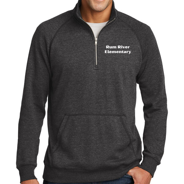 District Lightweight Fleece 1/4 Zip - Embroidered Logo Thumbnail