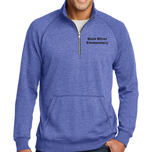 District Lightweight Fleece 1/4 Zip - Embroidered Logo Thumbnail