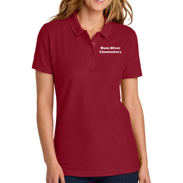 Gildan Softstyle Womens Pique Polo - Embroidered Logo Thumbnail