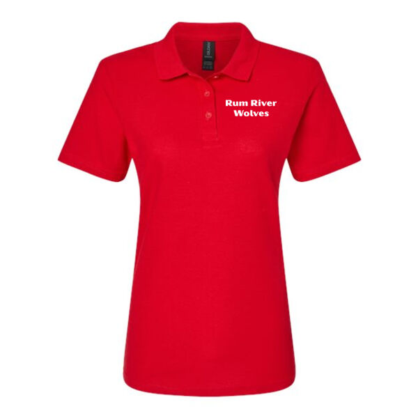 Gildan - Women's Softstyle® Pique Polo - Embroidered Logo Thumbnail