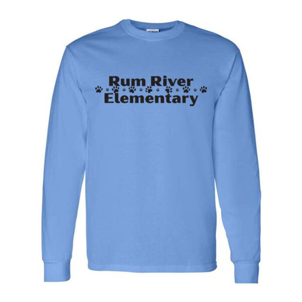 Gildan - Unisex Heavy Cotton™ Long Sleeve T-Shirt - Printed Logos Thumbnail