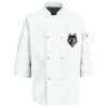 Eight Pearl Button Chef Coat with Thermometer Pocket Thumbnail